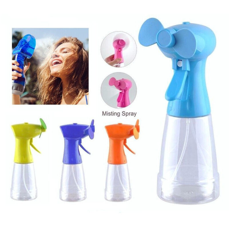 foto del prodotto trade shop traesio mini condizionatore ventilatore nebulizzatore spray acqua per spiaggia piscina 