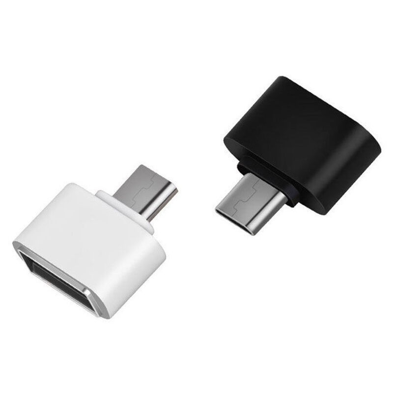 foto del prodotto trade shop traesio mini otg adattatore convertitore da micro plug a usb switch per android 
