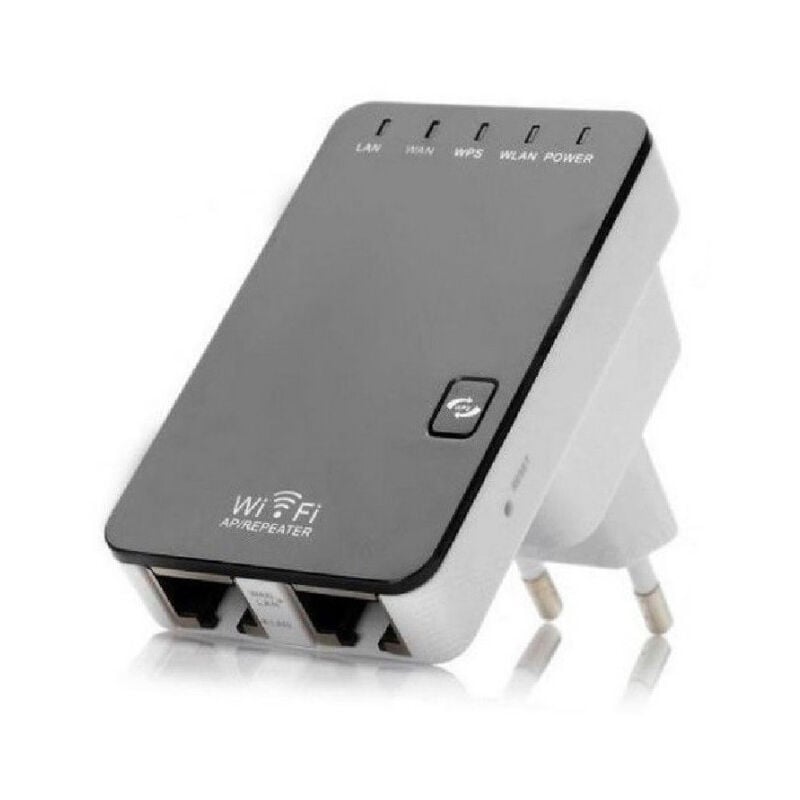 foto del prodotto trade shop traesio mini router wireless n funzione wps access point e ripetitore wifi 300 mbps 