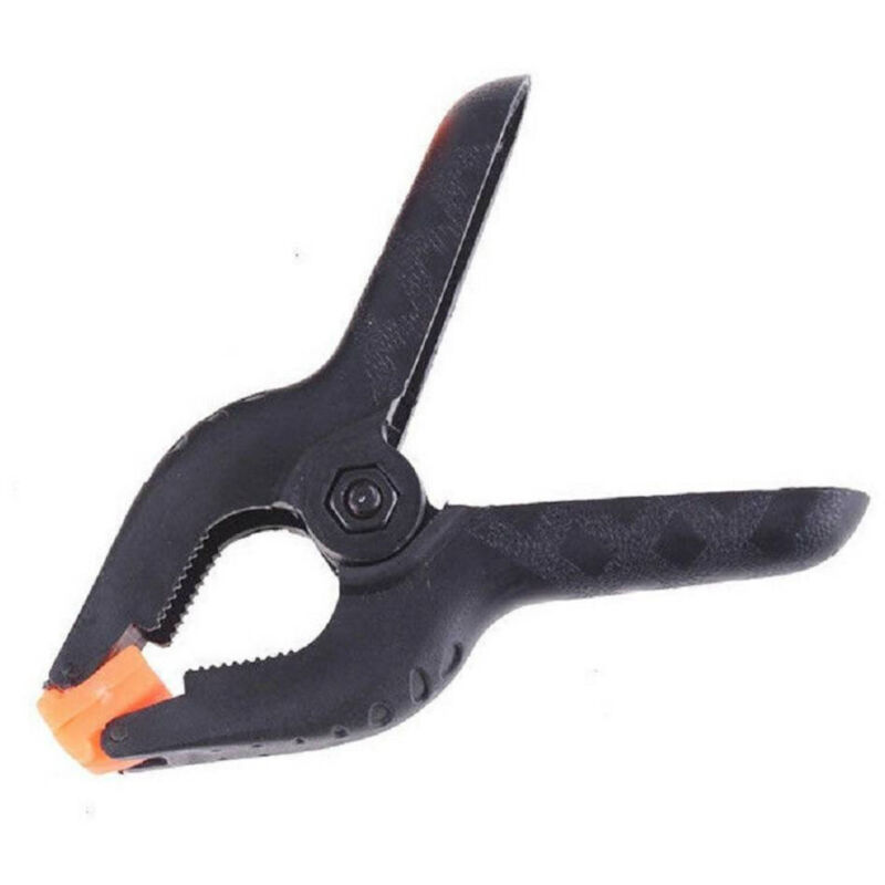 foto del prodotto trade shop traesio morsetto a molla nylon pinza morsetti strettoio 150 mm apertura 60 mm 91335 