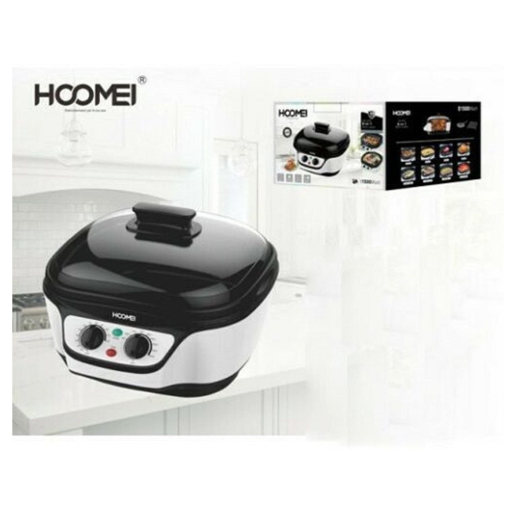 foto del prodotto trade shop traesio multi cooker elettrico 8in1 1500w 5lt pentola multifunzione friggitrice fornello 