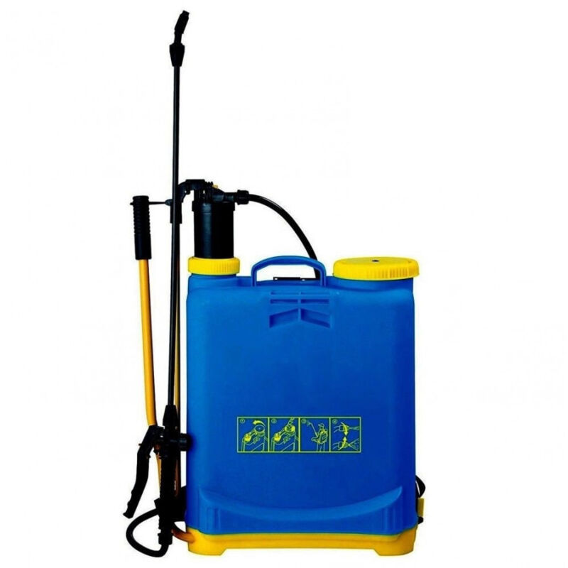 foto del prodotto trade shop traesio nebulizzatore zaino spalla 16 lt spruzzatore irroratrice pompa a pressione mano 