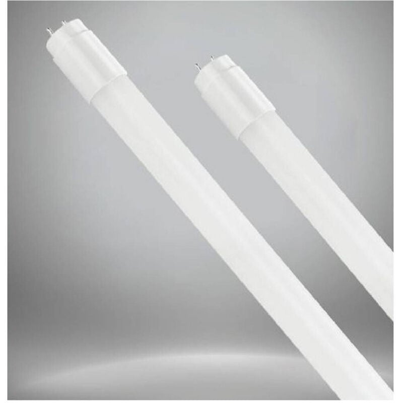 foto del prodotto trade shop traesio neon led opaco attacco t8 g13 24w luce bianca fredda 6500k tubo 120cm t8 120bff 