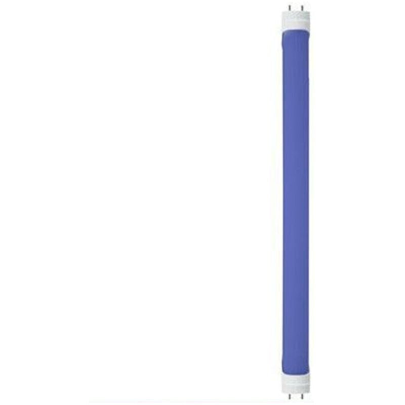 foto del prodotto trade shop traesio - neon led opaco t8 g13 24w luce blu tubo 150cm illuminazione casa interni t8150bb -