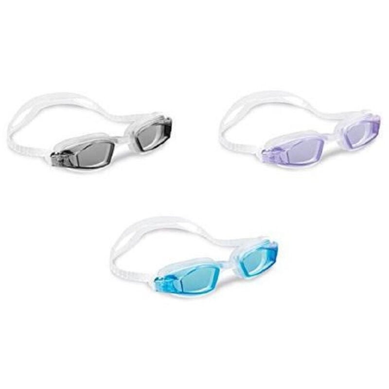 foto del prodotto trade shop traesio occhialini free style per nuoto piscina con protezione uv colori assortiti 55682 
