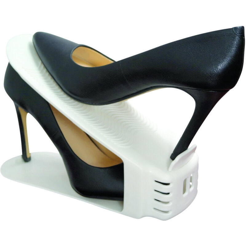 foto del prodotto trade shop traesio organizer scomparti scarpiera salvaspazio porta scarpe organizzatore per armadio 