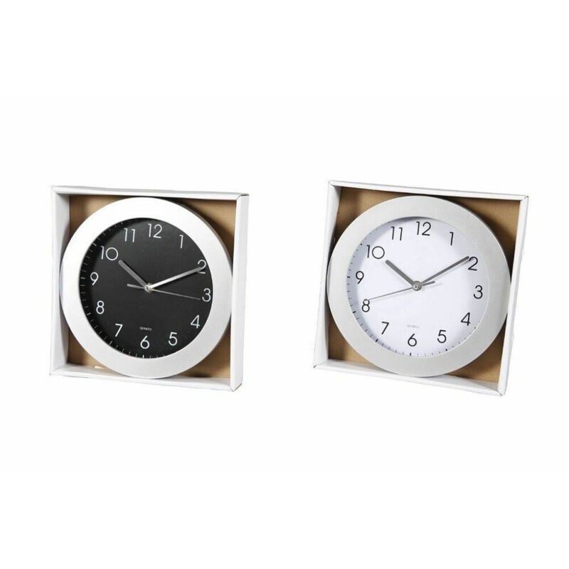 foto del prodotto trade shop traesio - orologio da parete muro analogico tondo cucina stanza casa diametro 25cm 161628 -