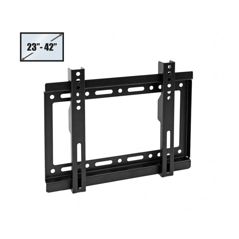 foto del prodotto trade shop traesio outv200f supporto fisso da parete per tv led e lcd da 23 a 42 