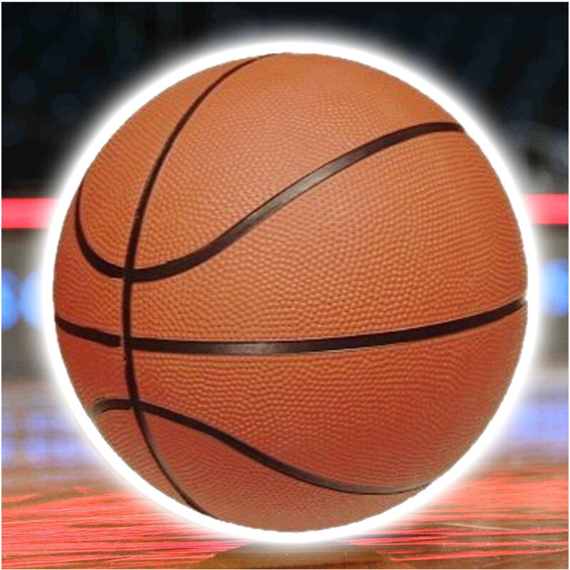 foto del prodotto trade shop traesio pallone da basket pallacanestro arancione palla canestro misura 7 ufficiale 