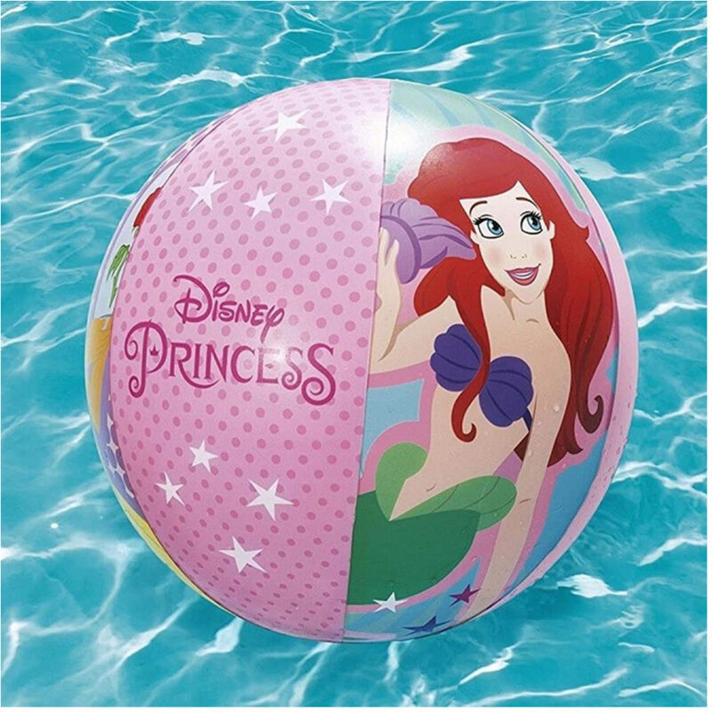 foto del prodotto trade shop traesio pallone palla spiaggia gonfiabile le principesse 51 cm gioco mare piscina 91042 