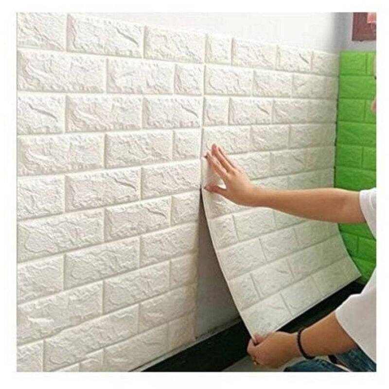 foto del prodotto trade shop traesio pannelli adesivi rivestimento effetto pietra 3d per muri decorazione pareti vive 