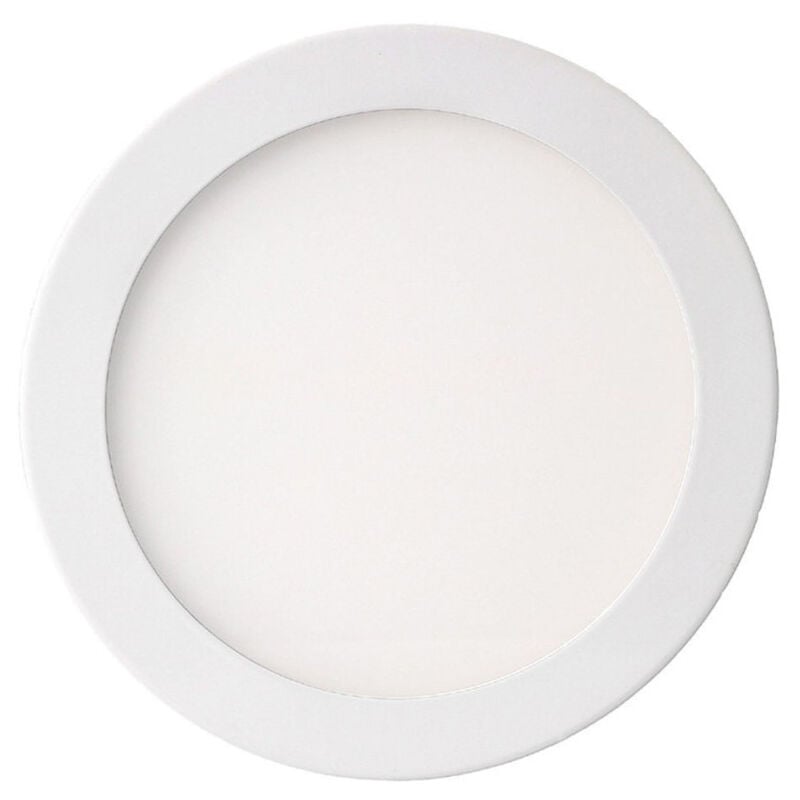 foto del prodotto trade shop traesio pannello a led tondo o quadrato 3 6 12 18 20 25w ad incasso fredda calda neutra bianco naturale 6 watt tondo 