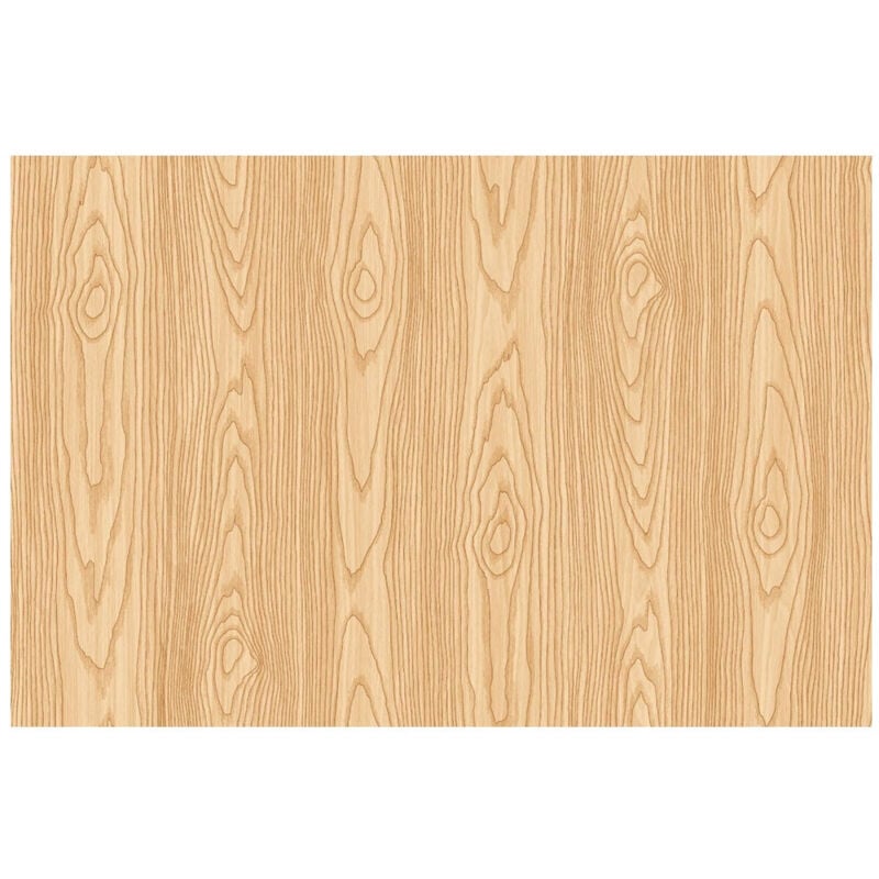 foto del prodotto trade shop traesio pannello adesivo effetto legno chiaro 120x300cm pareti paraschizzi stanza cucina 