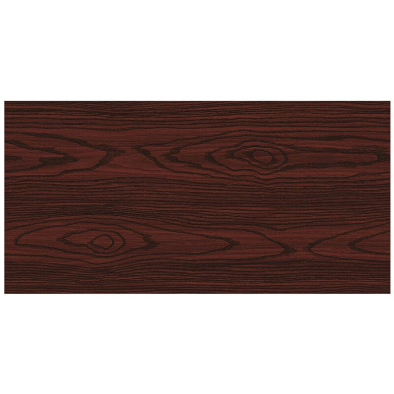 foto del prodotto trade shop traesio pannello adesivo effetto legno scuro 120x300cm pareti paraschizzi stanza cucina 