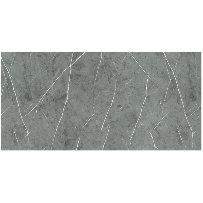 foto del prodotto trade shop traesio pannello adesivo effetto marmo grigio 120x300cm pareti paraschizzi stanza cucina 