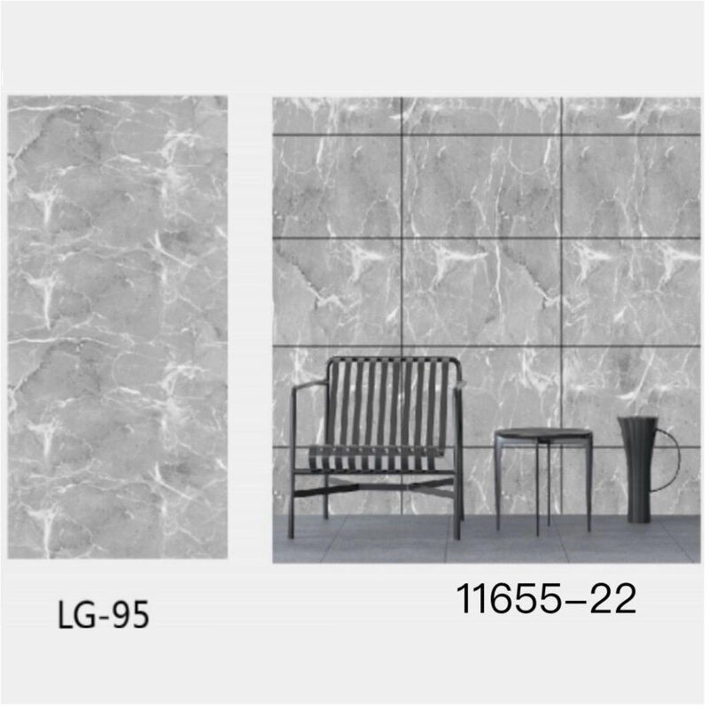 foto del prodotto trade shop traesio pannello adesivo effetto marmo grigio pareti paraschizzi 300x60 cm stanza cucina 