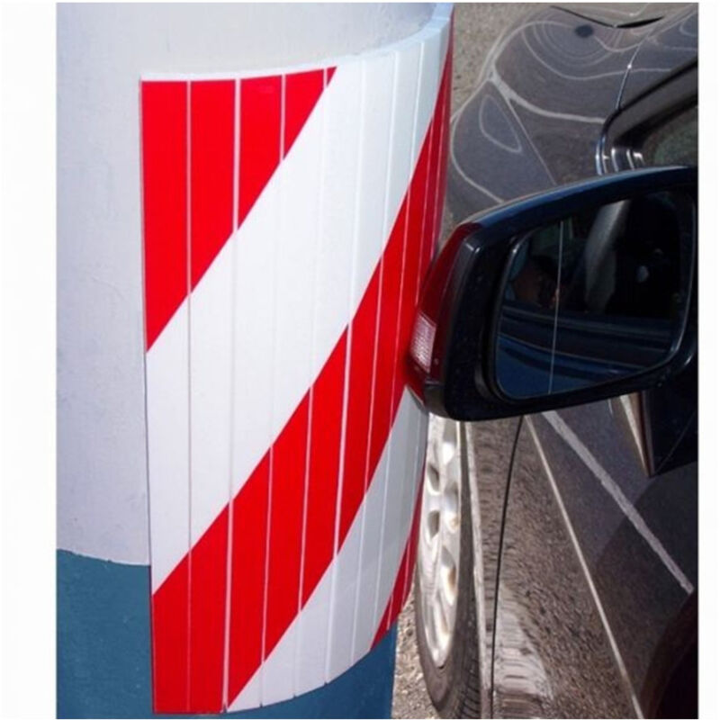 foto del prodotto trade shop traesio pannello adesivo parabordo segnaletico per auto e moto paraurti salvaporta box 