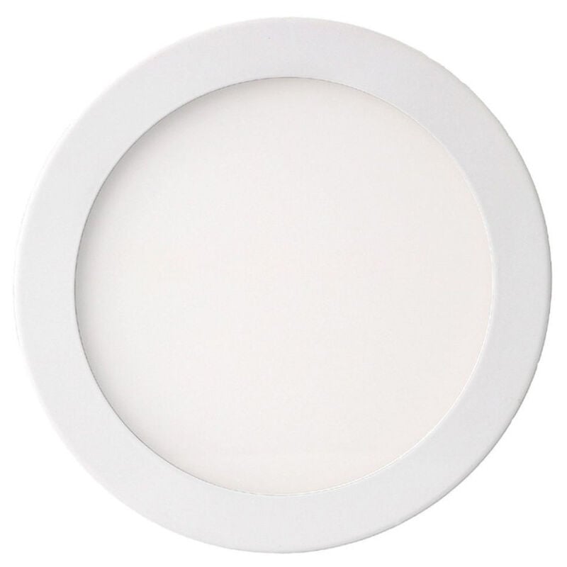 foto del prodotto trade shop traesio pannello faretto tondo o quadrato a led da 6 a 25 w ad incasso luce freddo caldo bianco caldo 3 watt tondo 