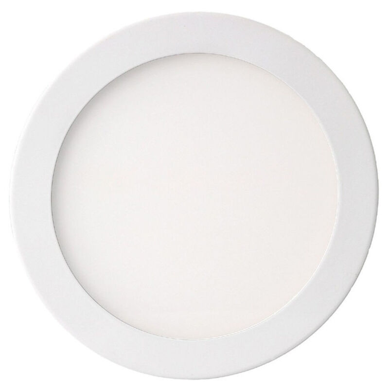 foto del prodotto trade shop traesio pannello faretto tondo o quadrato a led da 6 a 25 w ad incasso luce freddo caldo bianco caldo 6 watt tondo 