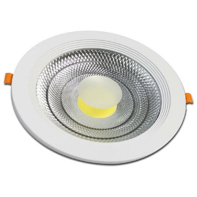 foto del prodotto trade shop traesio pannello led cob incasso slim plafoniera 30 watt luce 6500k 3000k 4000k n bianco caldo 