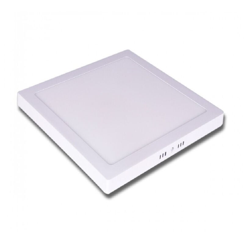 foto del prodotto trade shop traesio pannello plafoniera led 24w quadrato luce bianco caldo freddo naturale bianco naturale 