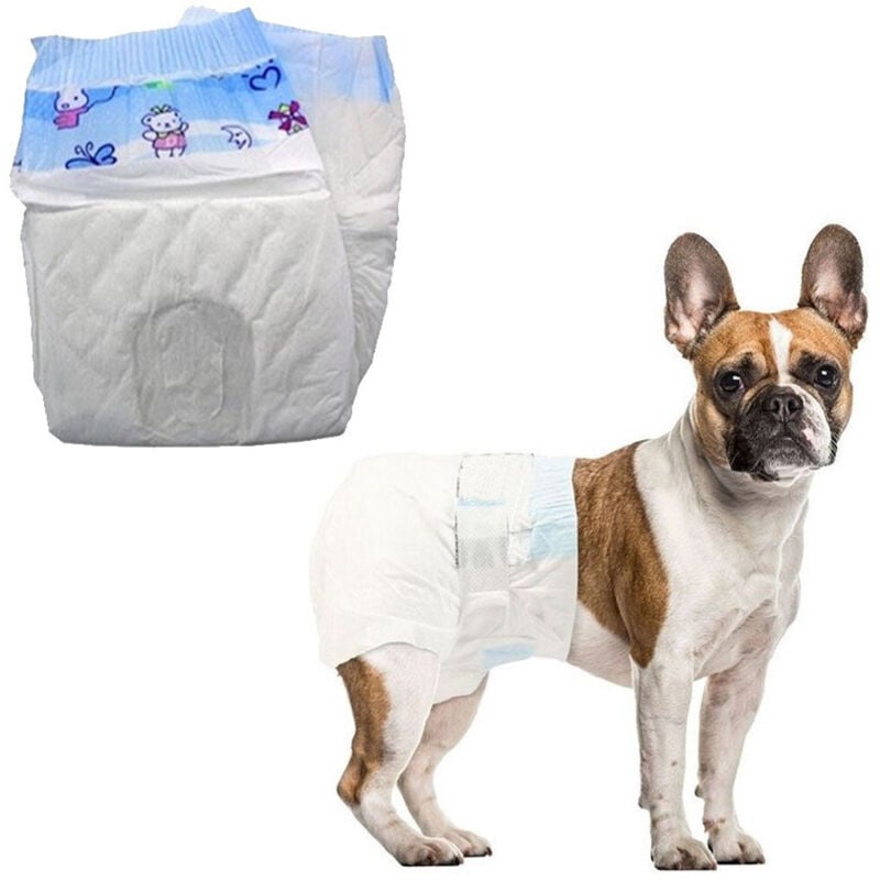 foto del prodotto trade shop traesio pannolini assorbenti per cani taglia s piccola pannolino traversina assorbente 