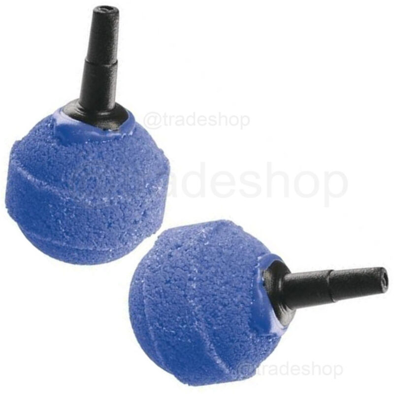 foto del prodotto trade shop traesio pietra porosa a sfera per acquario diffusore aria bolle pesci piante decorazione 