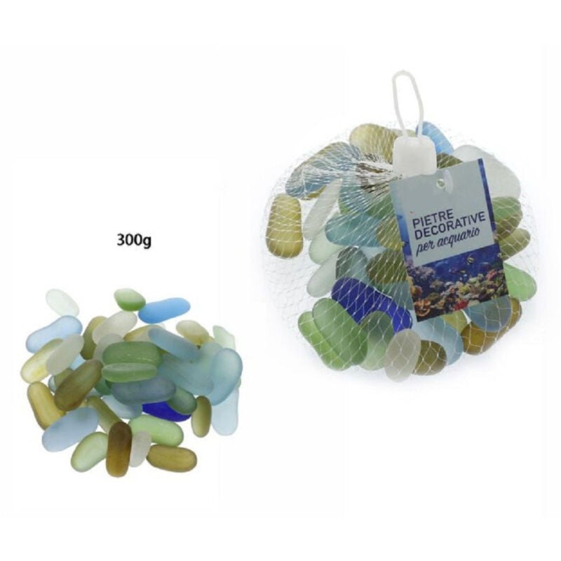 foto del prodotto trade shop traesio pietre sassi decorativi acquario colorati 300gr decorazione piante giardino 70279 