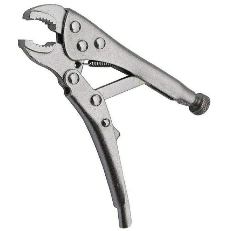 foto del prodotto trade shop traesio pinza autobloccante grip 5 apertura regolabile con leva di sgancio a scatto 14mm 