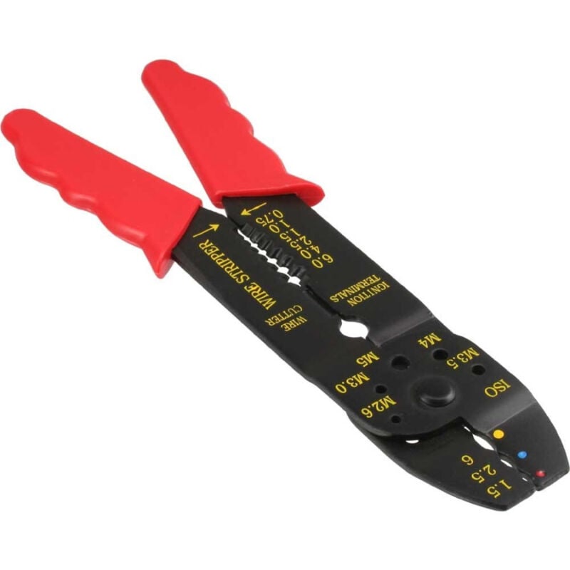 foto del prodotto trade shop traesio pinza crimpatrice tagliafili spellafili tagliacavo spellacavo crimpare capicorda 