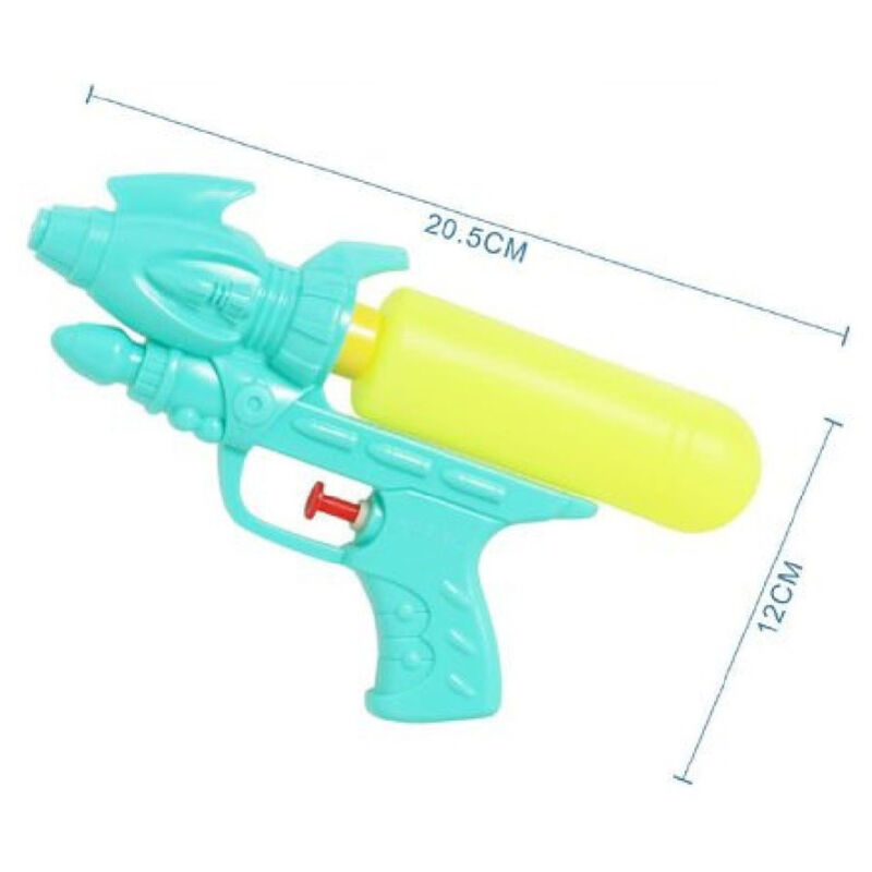 foto del prodotto trade shop traesio pistola ad acqua 20.5x12cm serbatoio gioco bambini mare colori assortiti 605439 