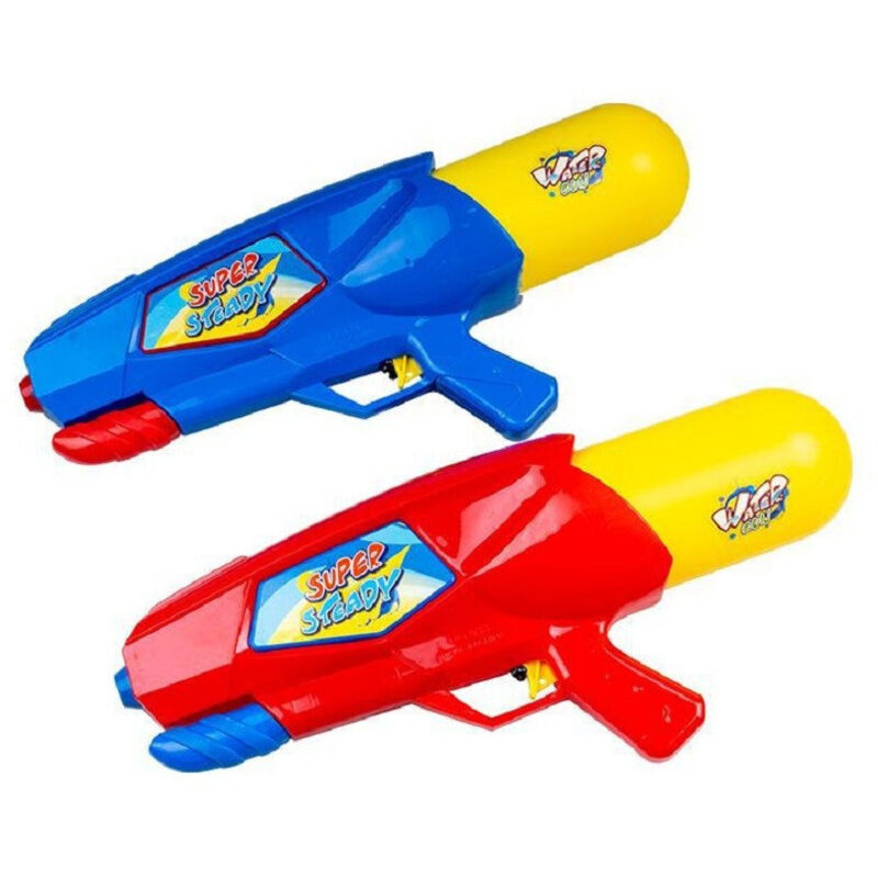 foto del prodotto trade shop traesio pistola ad acqua 38cm con serbatoio 750ml per bambini 2 colori assortiti 6560047 