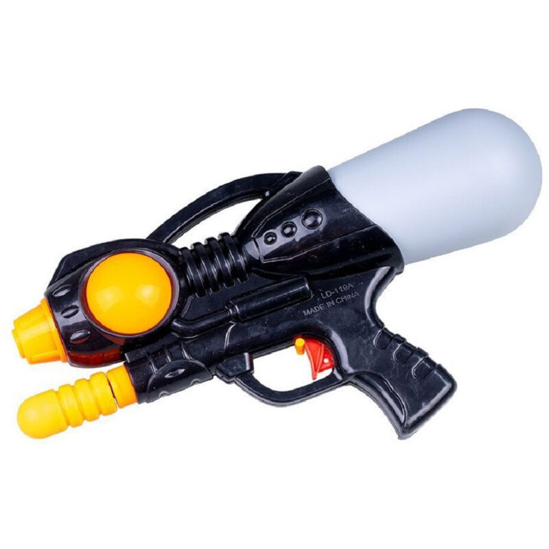 foto del prodotto trade shop traesio pistola ad acqua con serbatoio 400ml pompa gioco bambini mare estate 30cm 6560041 