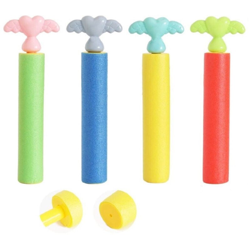 foto del prodotto trade shop traesio pistola ad acqua tubo 25x4cm manico bambini schiuma gioco giardino estate 605457 
