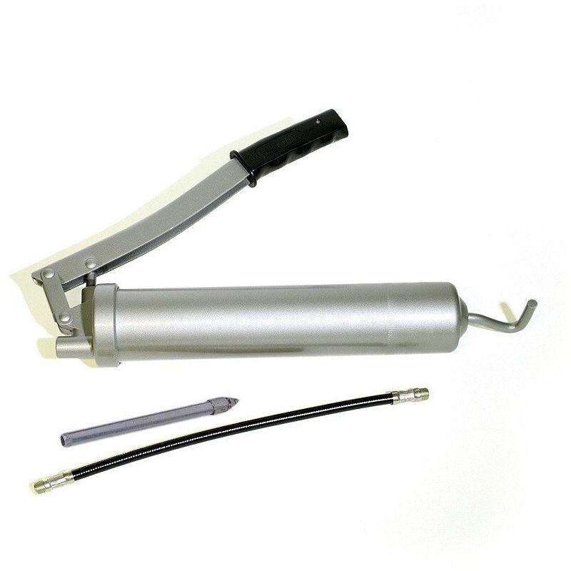 foto del prodotto trade shop traesio pistola pompa ingrassatore manuale 500cc tubo flessibile 500ml 500cc 1283 