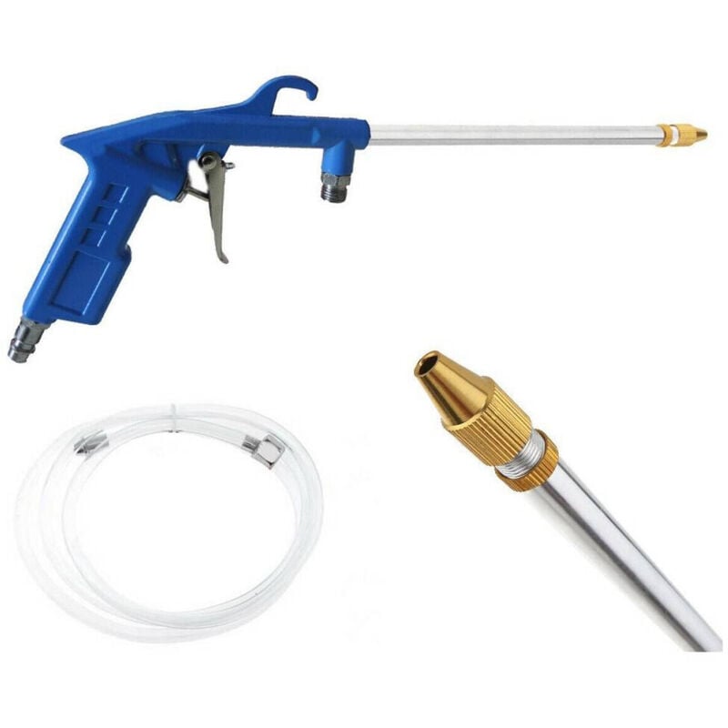 foto del prodotto trade shop traesio pistola soffiaggio aria compressa per compressore innesto rapido canna 230mm 