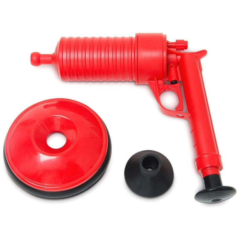 foto del prodotto trade shop traesio pistola stura lavandini wc a pressione sgombratubi aria compressa manuale 