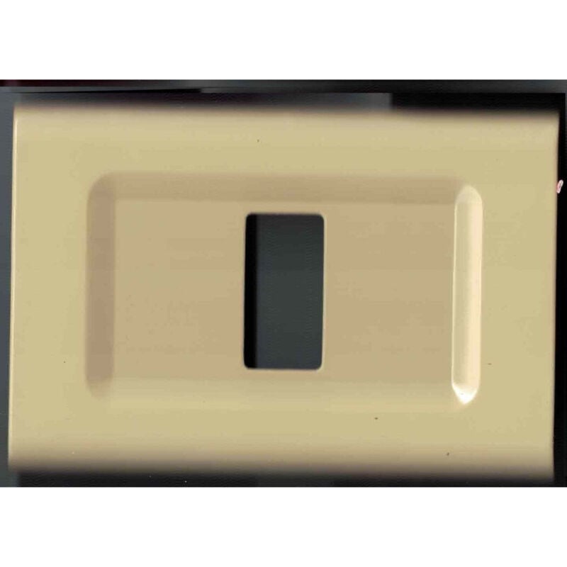 foto del prodotto trade shop traesio placchette placche in abs serie magic elite bticino compatibili color copriprese cappuccino 5 fori 