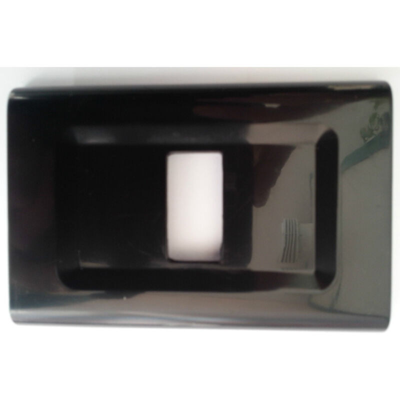 foto del prodotto trade shop traesio placchette placche in abs serie magic elite bticino compatibili color copriprese nero 1 foro 