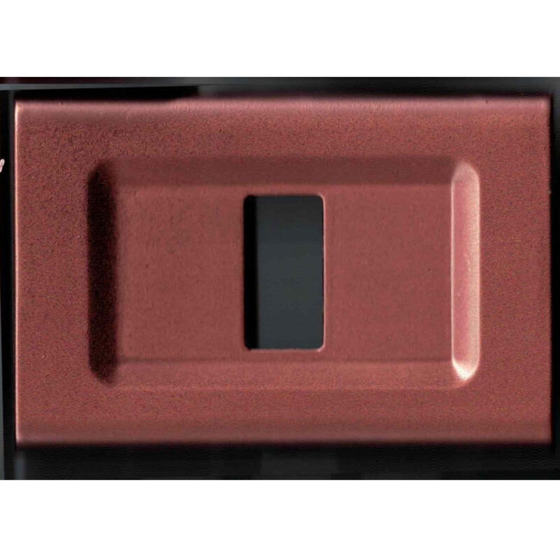 foto del prodotto trade shop traesio placchette placche in abs serie magic elite bticino compatibili color copriprese rame 1 foro 