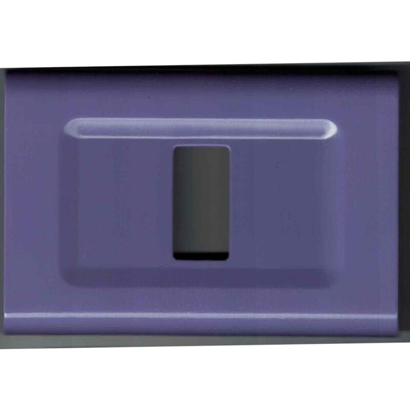 foto del prodotto trade shop traesio placchette placche in abs serie magic elite bticino compatibili color copriprese viola 5 fori 