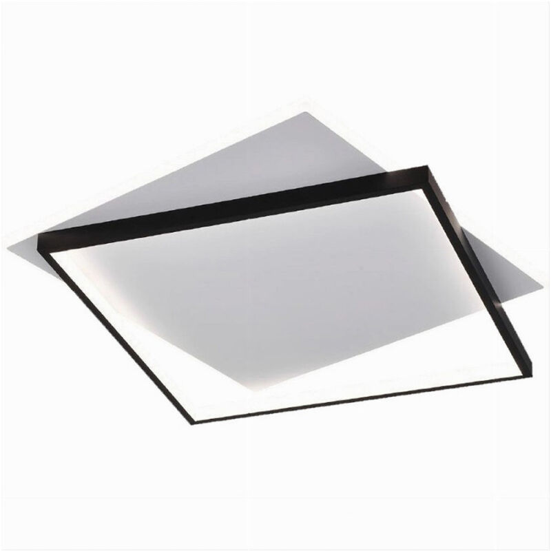 foto del prodotto trade shop traesio plafoniera da soffitto quadrata 39 w lampada dimmerabile 3 colori di luce c57 3c 