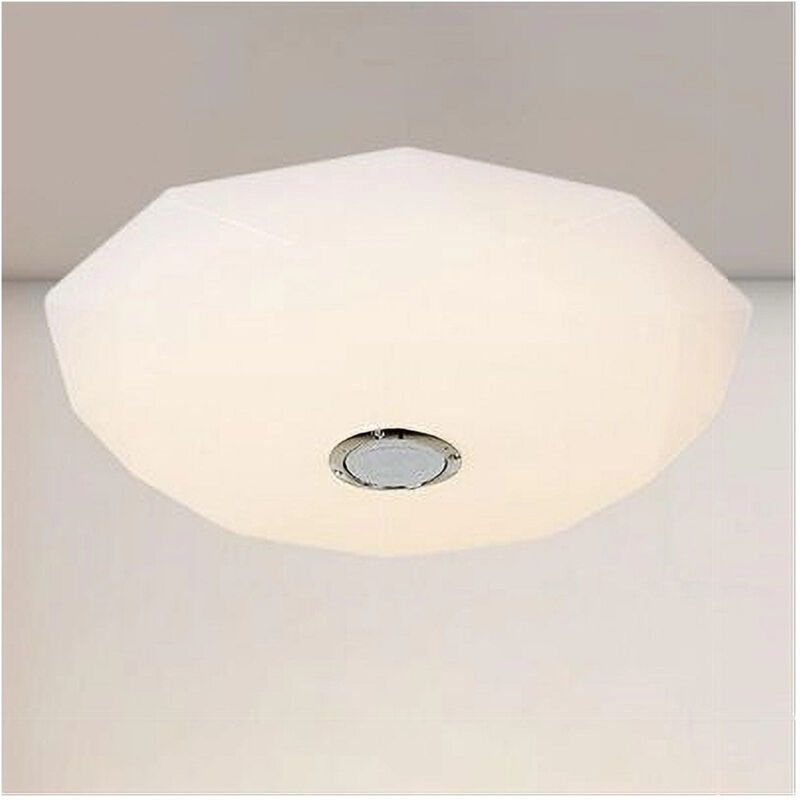 foto del prodotto trade shop traesio plafoniera lampada da soffitto led bianco 60 watt 500mm cambio colore rgb 02546 