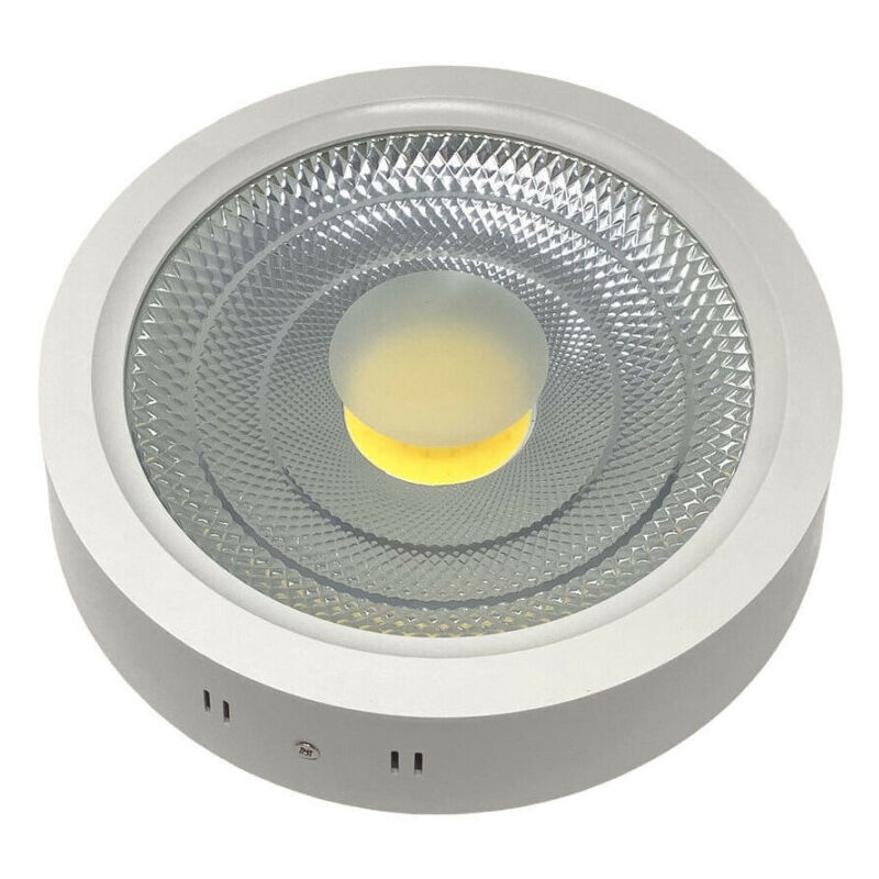 foto del prodotto trade shop traesio plafoniera led cob 25 watt montaggio a soffitto luce calda fredda naturale bianco caldo 