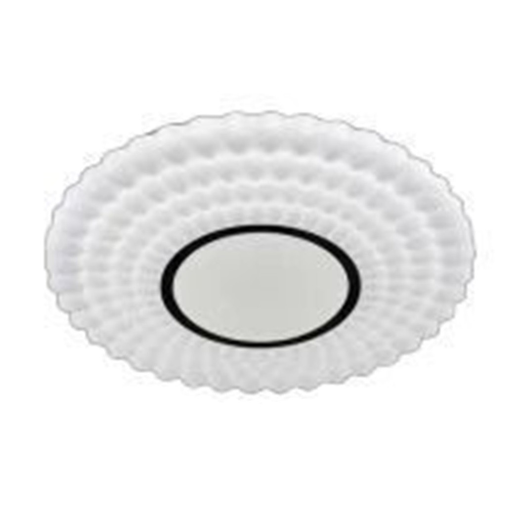 foto del prodotto trade shop traesio plafoniera led da soffitto 60 w 6000lm bianco lampada luce fredda 6500k ip20 69793 