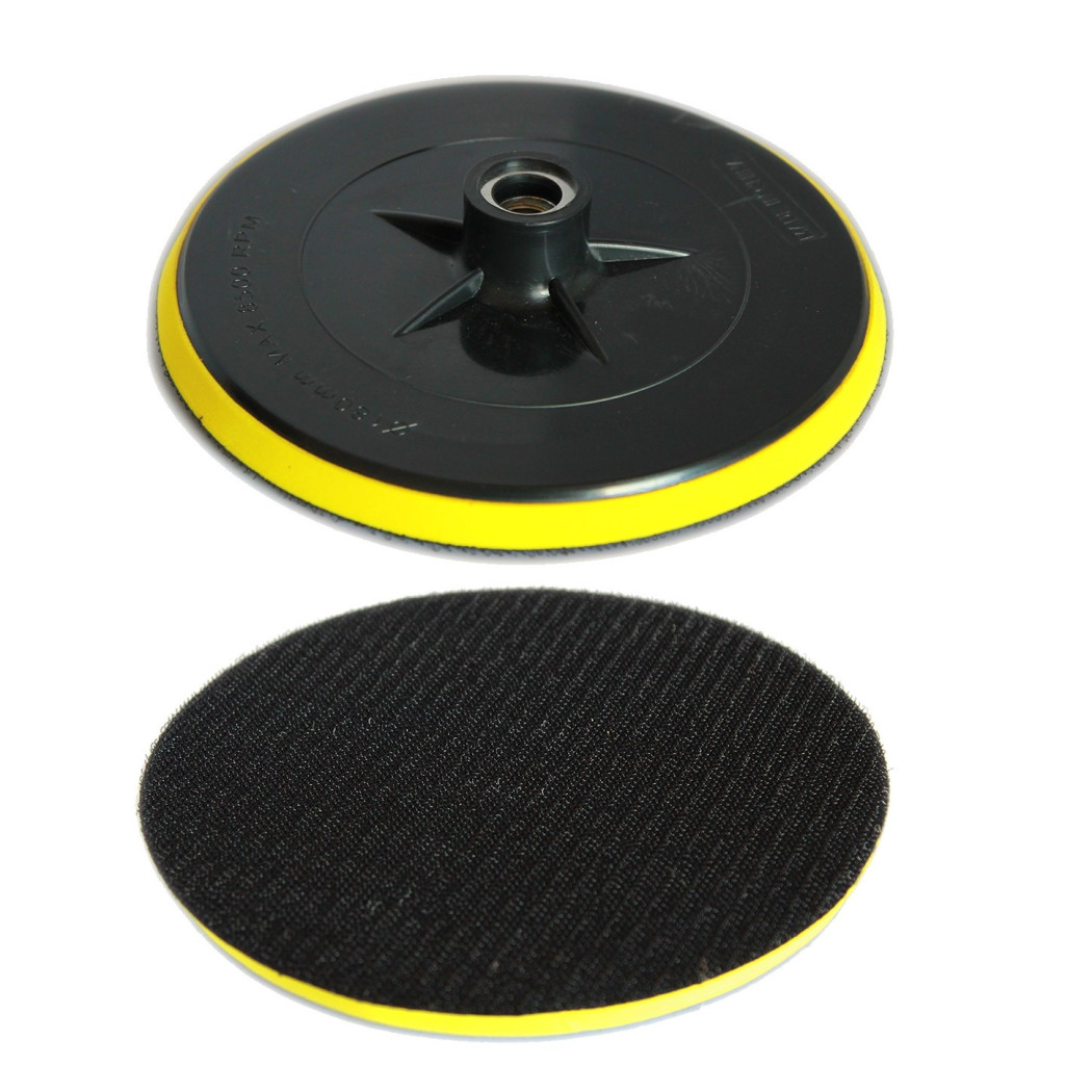 foto del prodotto trade shop traesio platorello con 180mm a strappo adattatore disco x levigatrice orbitale 