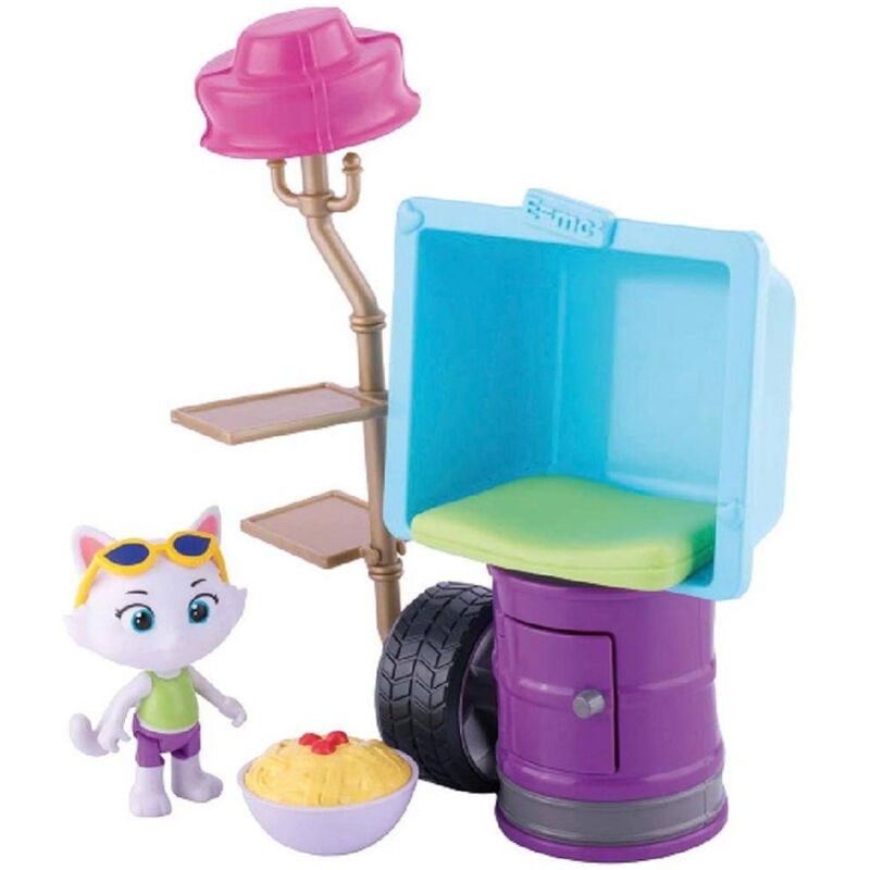 foto del prodotto trade shop traesio playset 44 gatti personaggio milady giocattolo bambini con accessori gioco 