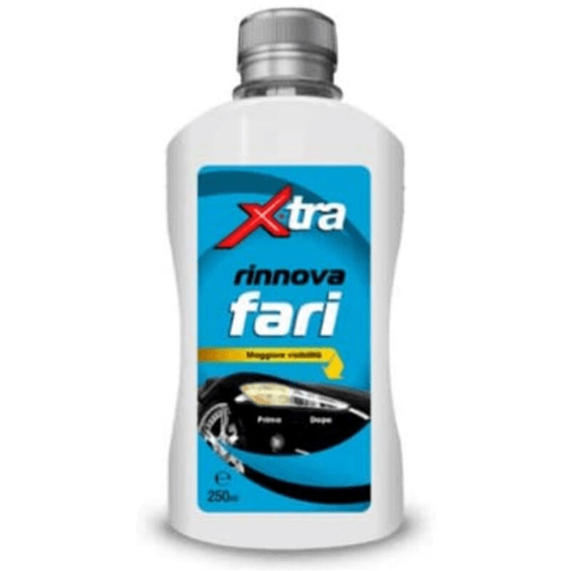 foto del prodotto trade shop traesio polish rigenera fari ingialliti e opacizzati rinnova plastiche fari auto e moto 
