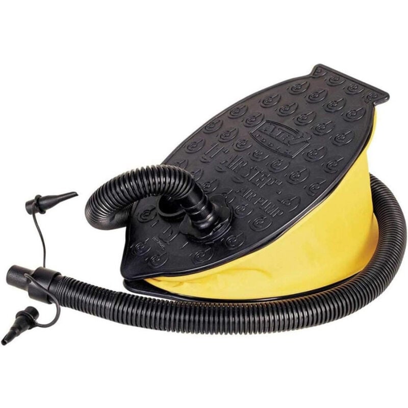 foto del prodotto trade shop traesio pompa a piede 23x15 cm volume 800 cc gonfia sgonfia 3 adattatori plastica 62023 