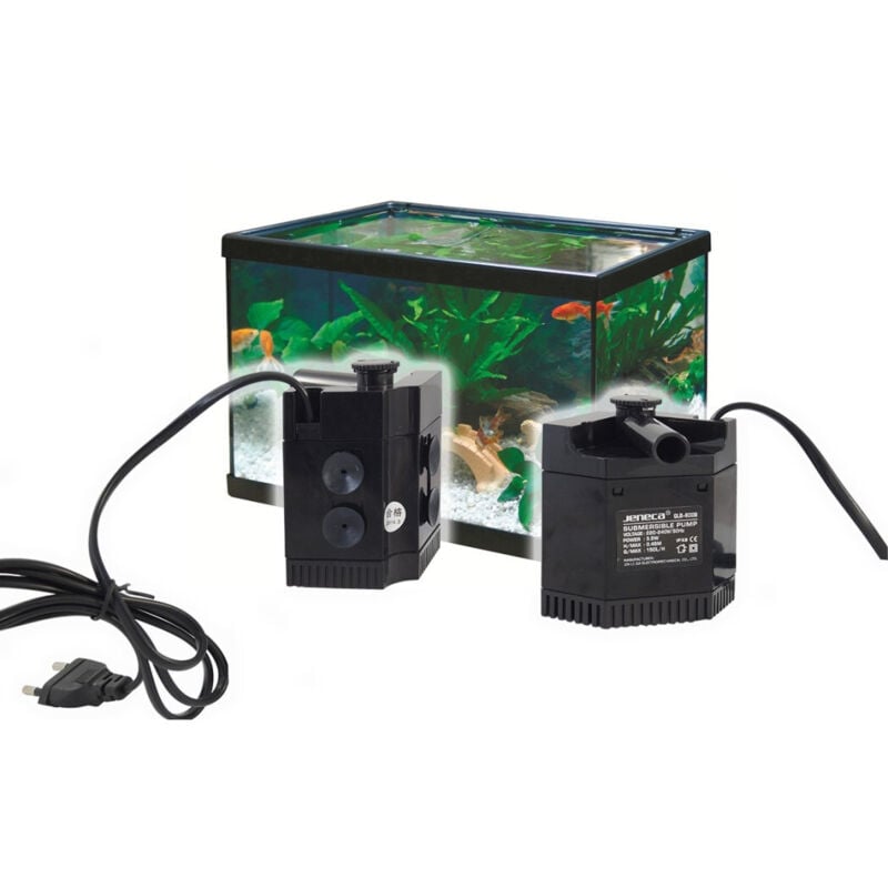 foto del prodotto trade shop traesio pompa aria per acquario immersione ossigenatore air pump glb 600b 